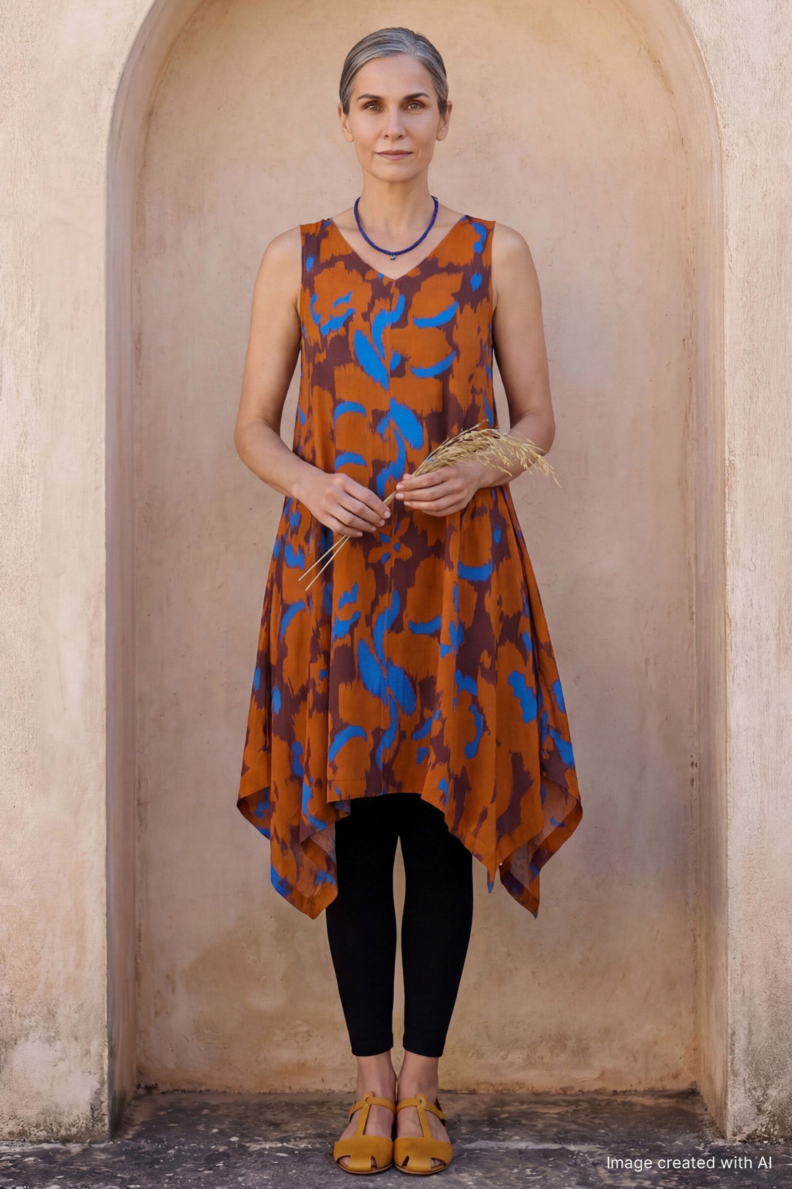 Crepe Elodie Swing Dress