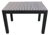Black and White Glass Table