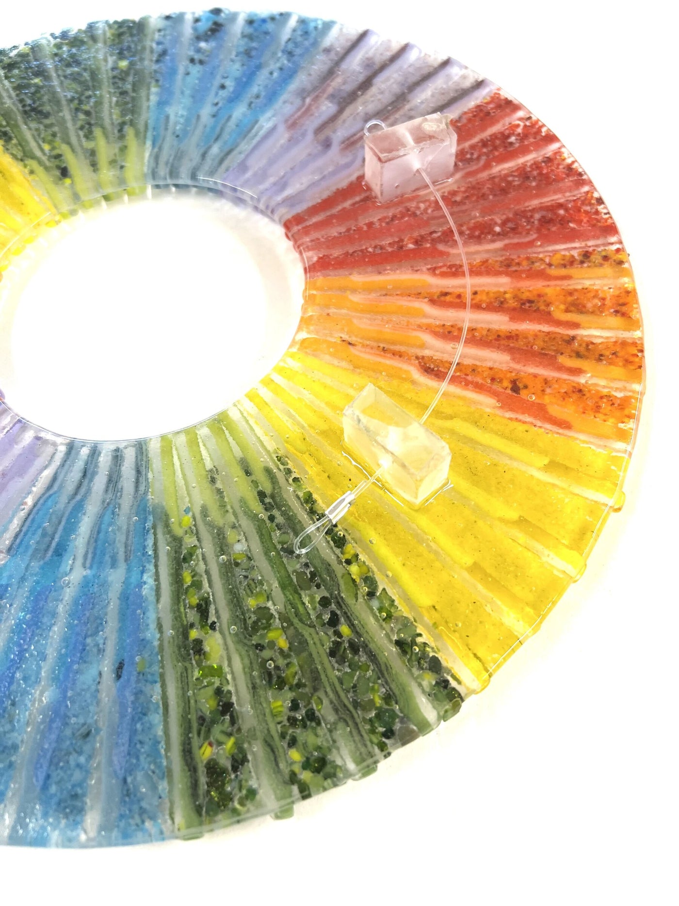 Rainbow Wreath hanging mechanism