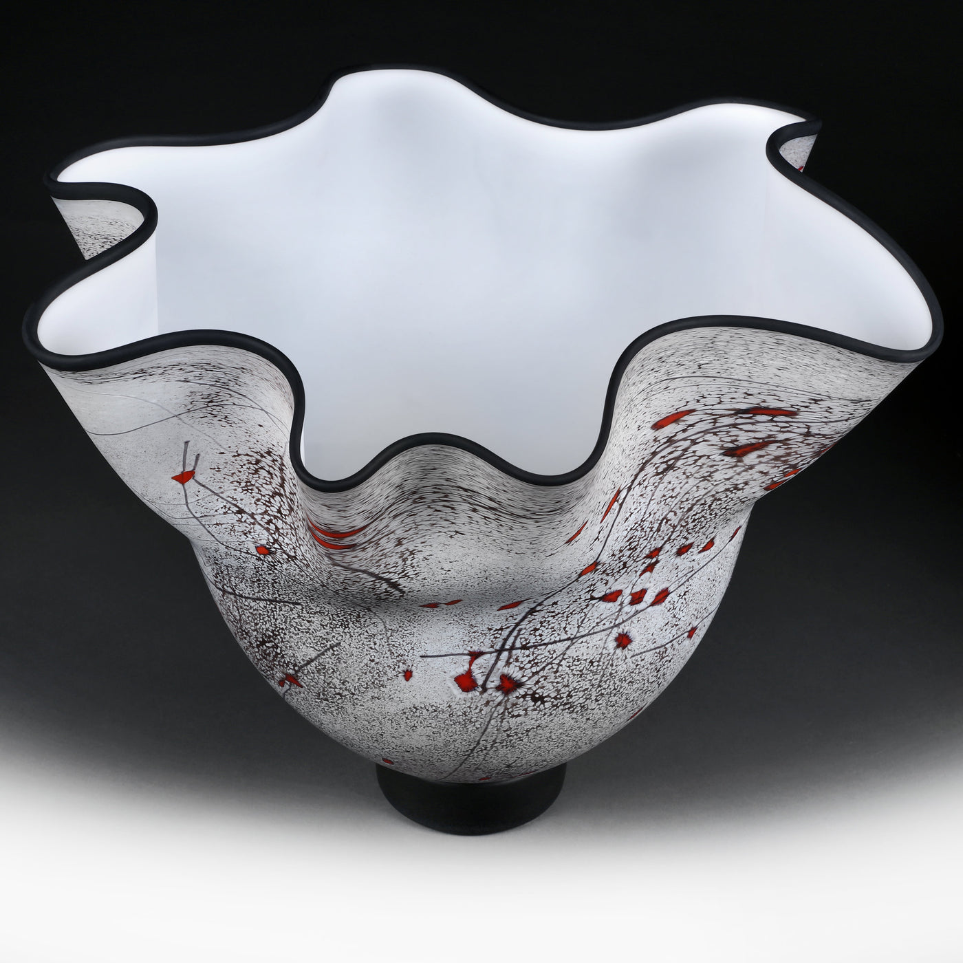 Winter Apples Deluxe Elongated Vessel