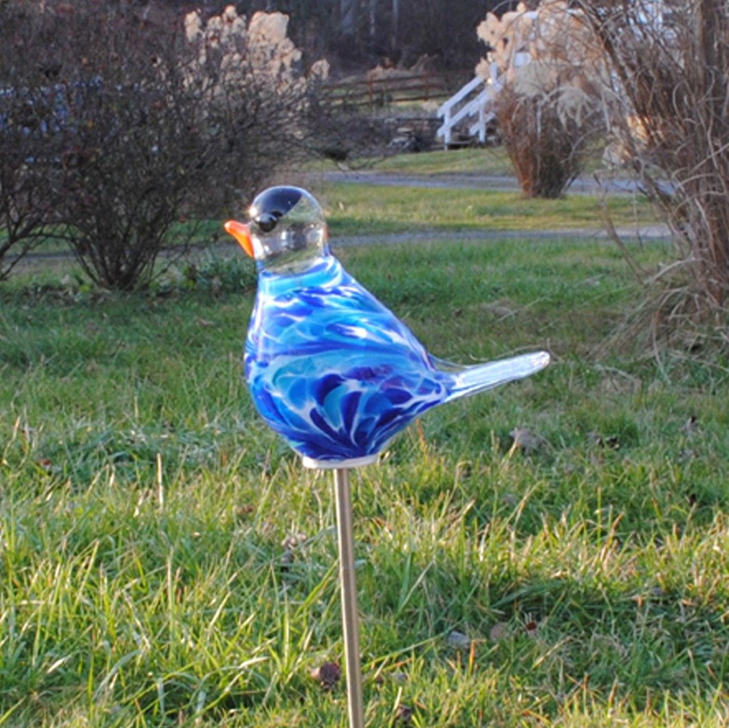 Chickadee Garden Sculpture