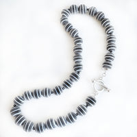 Buffalo Horn & Hematite Necklace