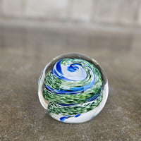 Aventurine Green and Blue Swirl