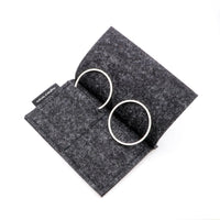 Round Silver Napkin Ring Set