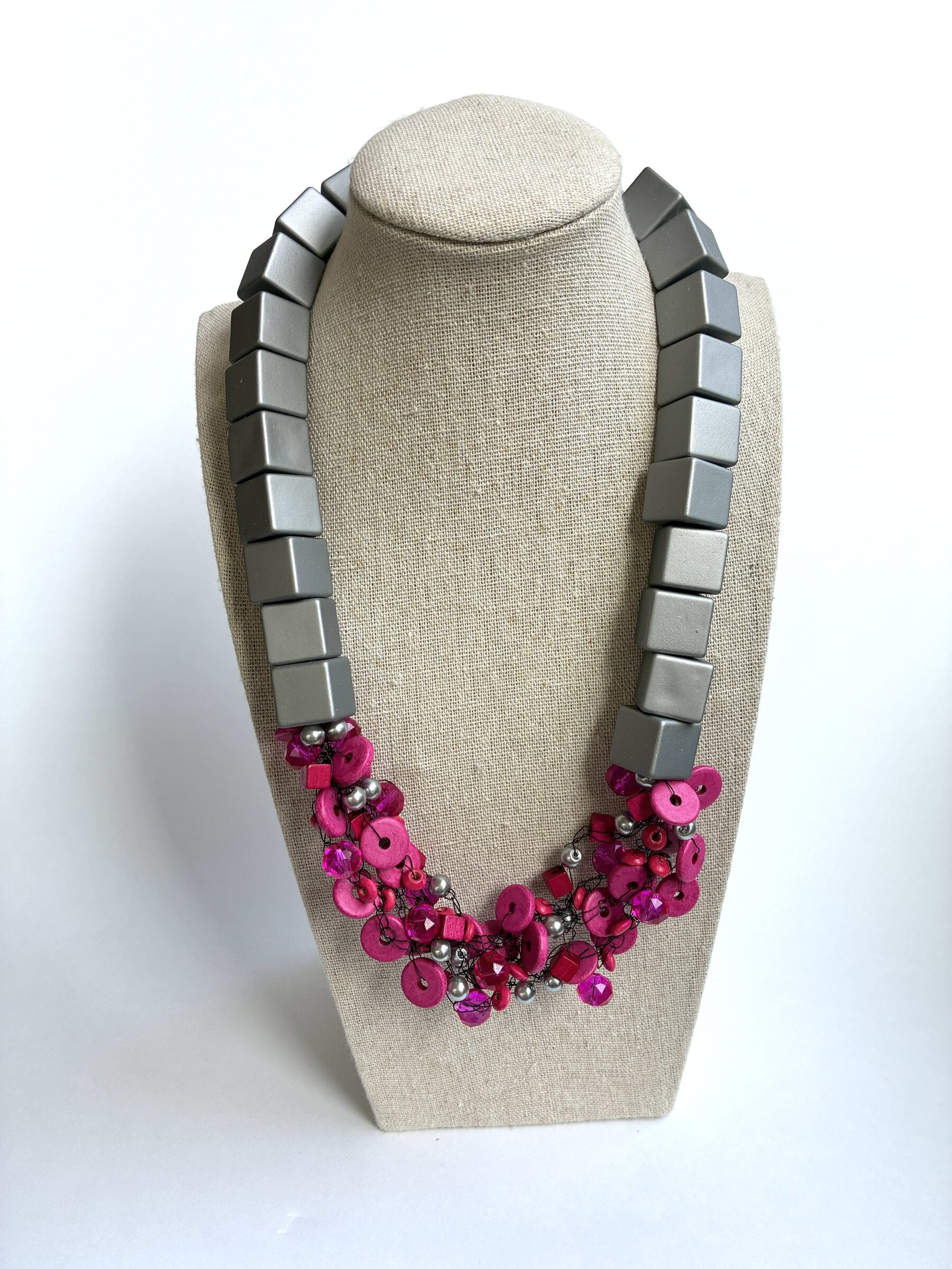 Party Hot Pink Necklace