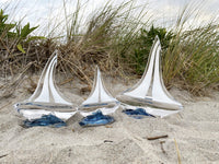 Glass Sailboat