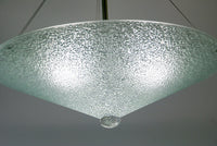 Clear Satin Field Pendant Chandelier