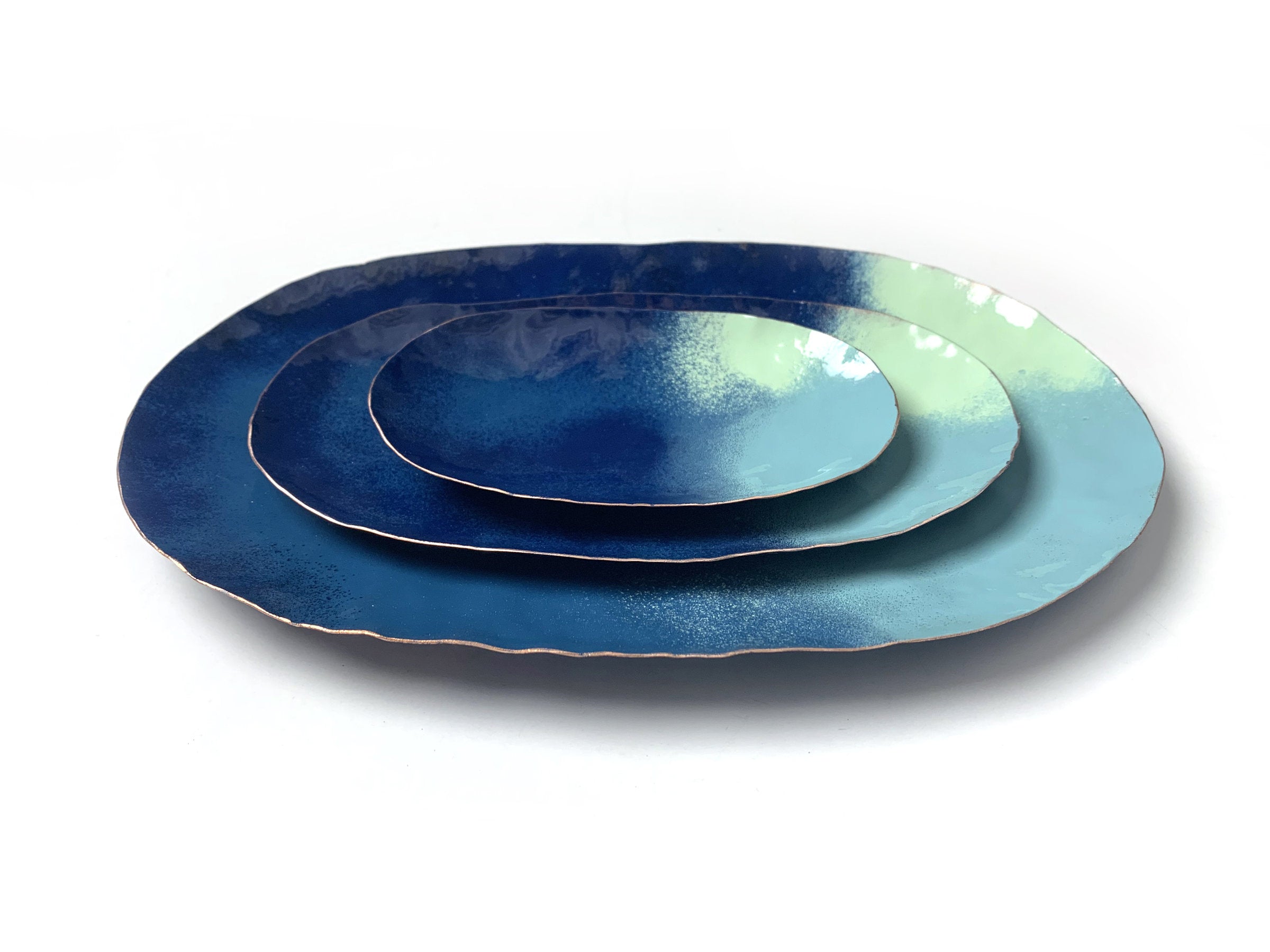 Chroma Decorative Metal Stacking Trays