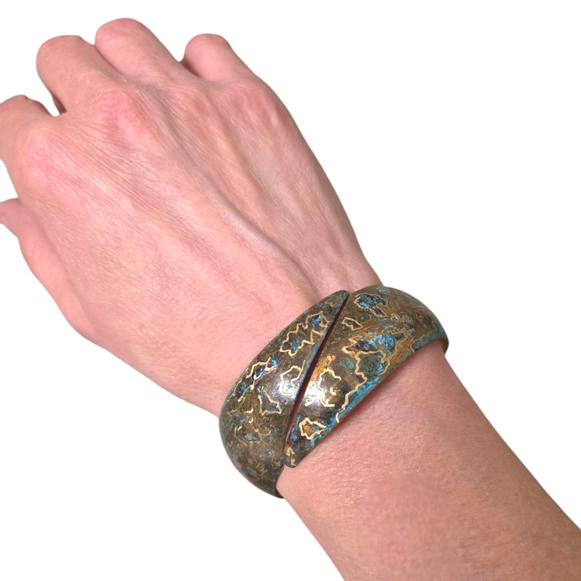 Engraved Relics Cuff