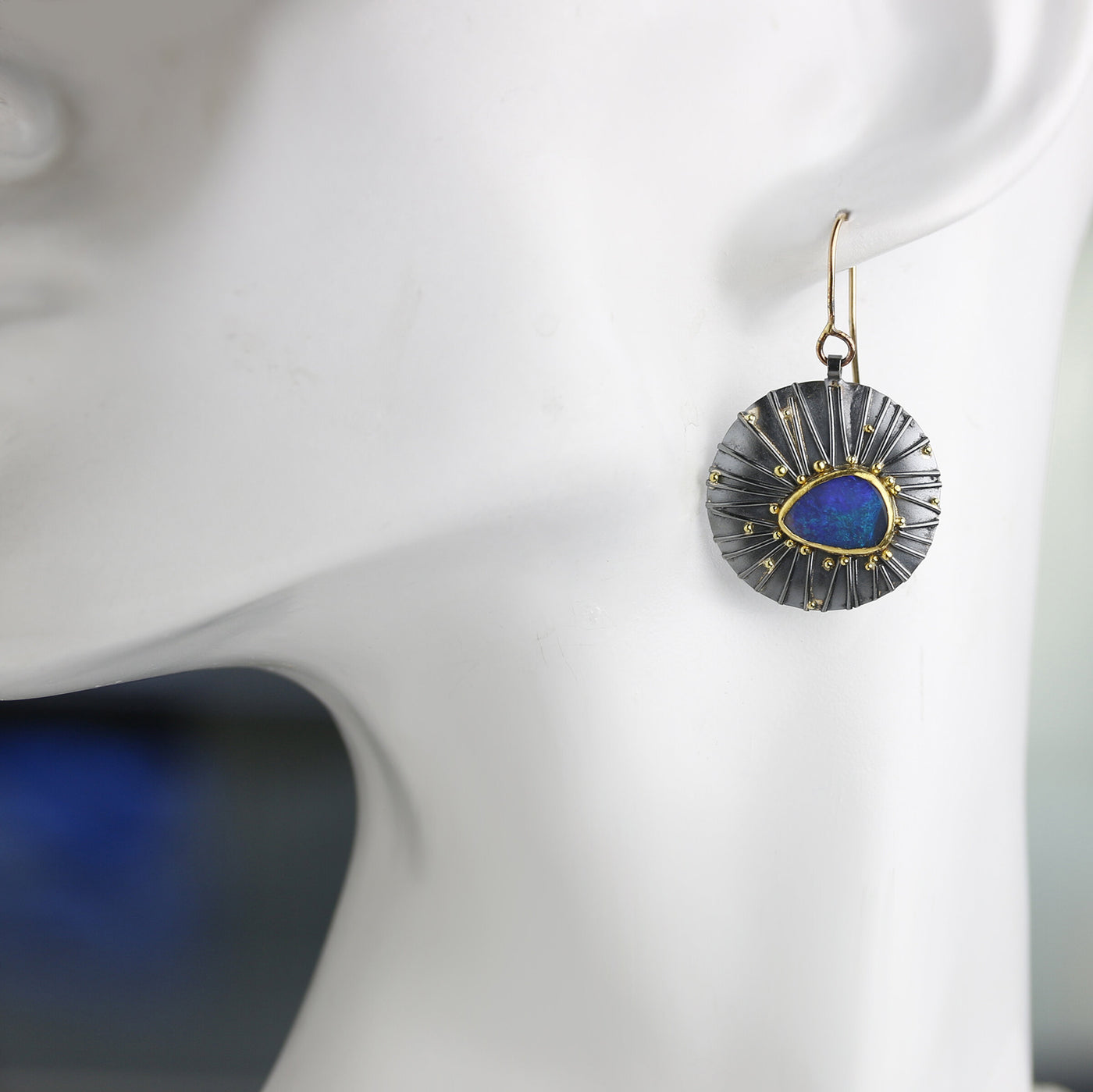 Opal Seeds & Grasses Earrings