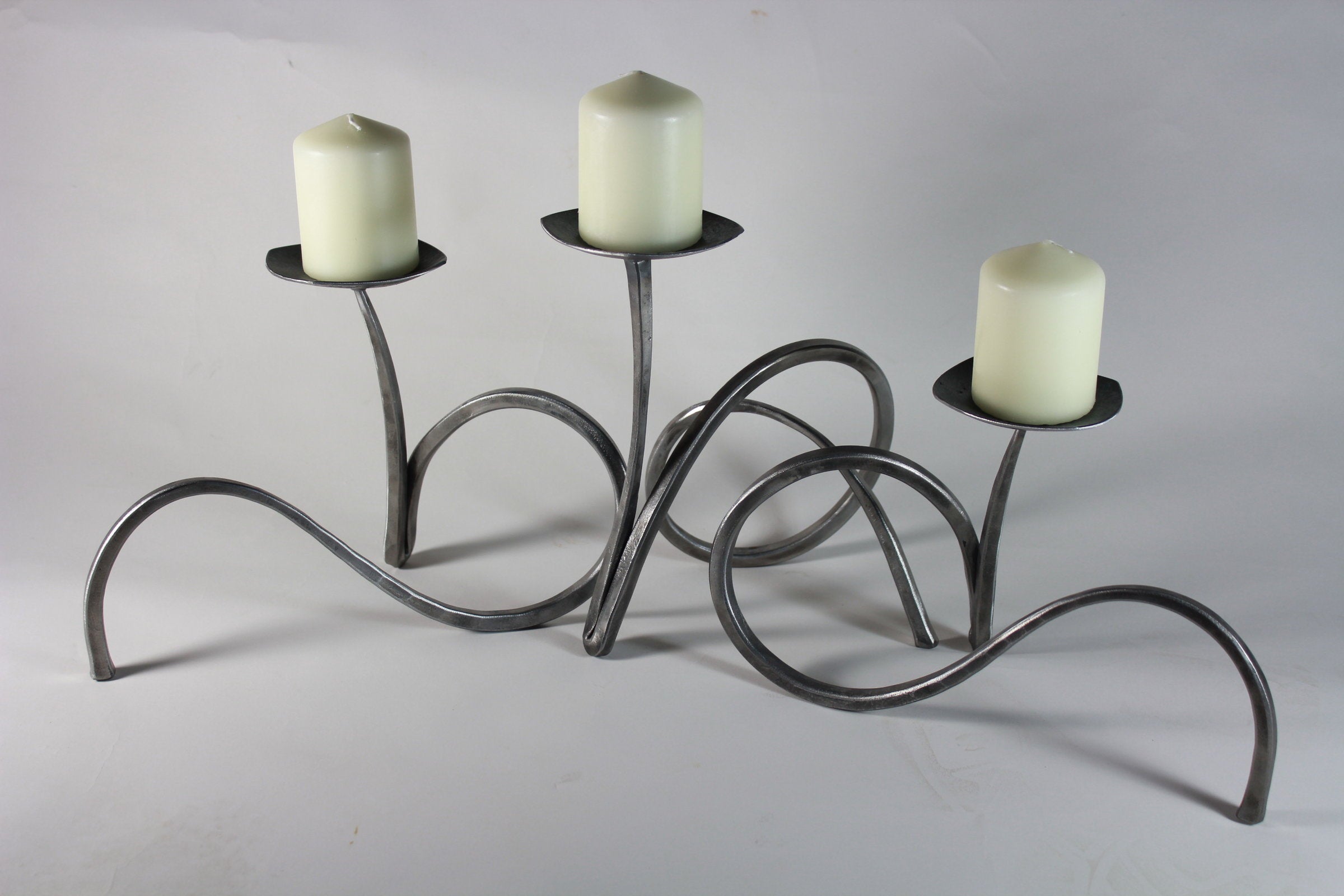 Opposite Facing Candle Holder Trio