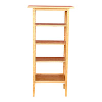 Cherry and Tiger Maple Bookcase