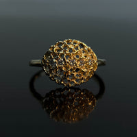 Honeycomb Lace Ring