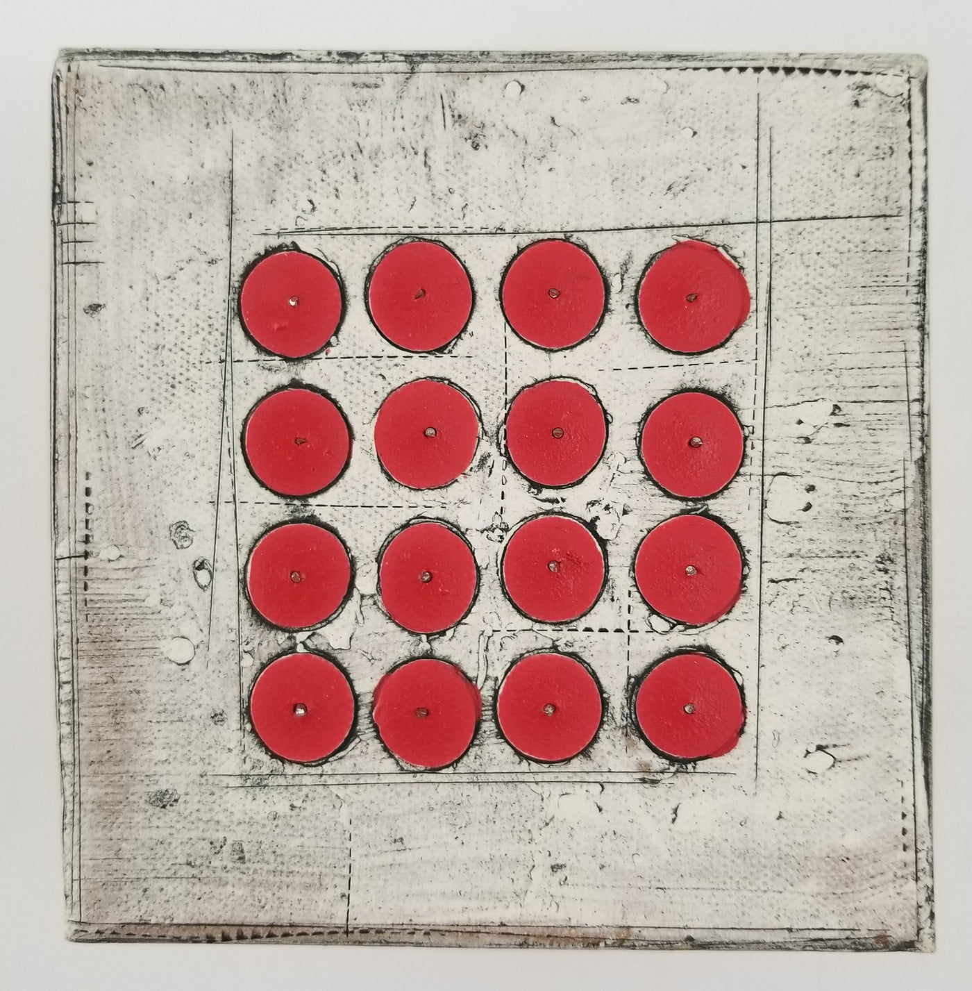 red circles