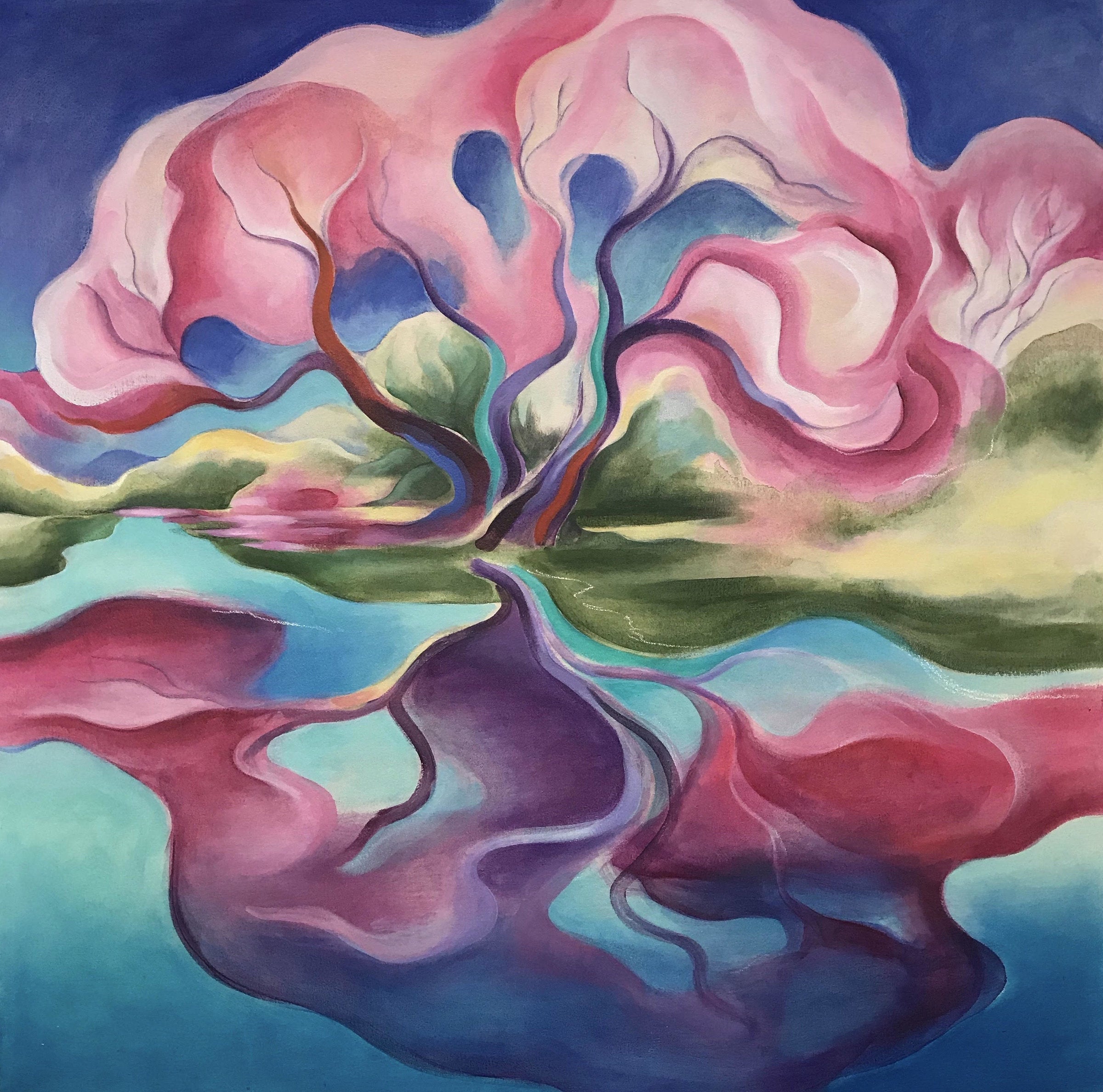 Pink Tree III