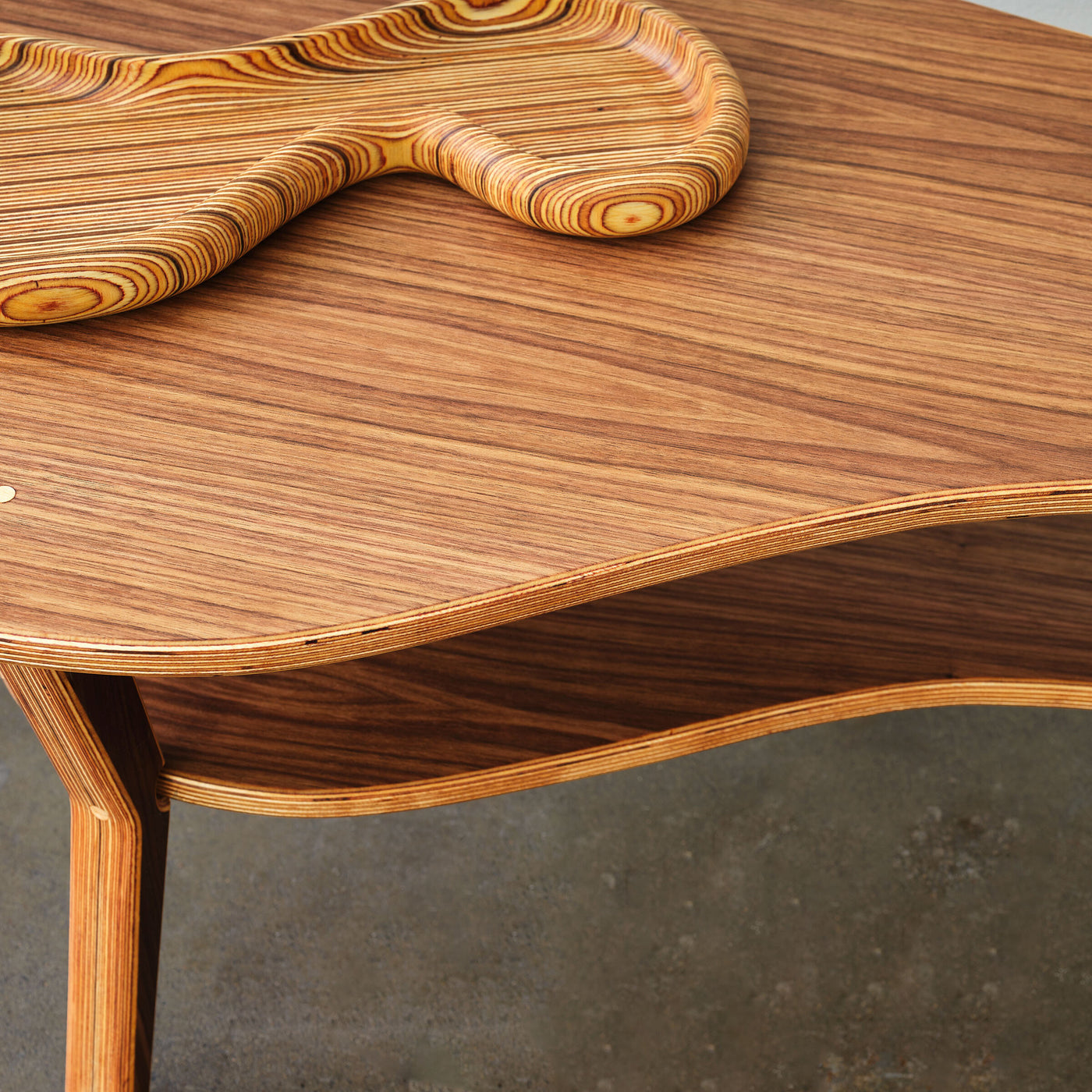 Mid-Century Modern Organic Cocktail Table