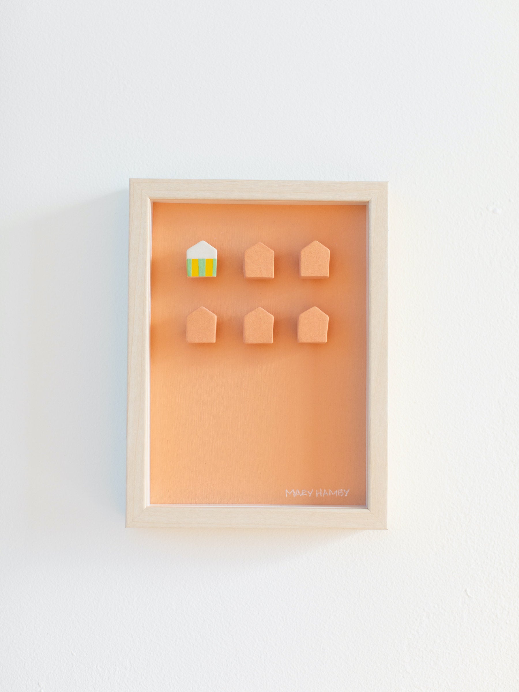 Porcelain Block Party in Peach