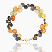 Hessonite, Iolite & Prehnite