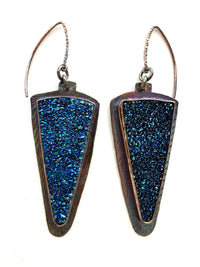 Electric Blue Earrings
