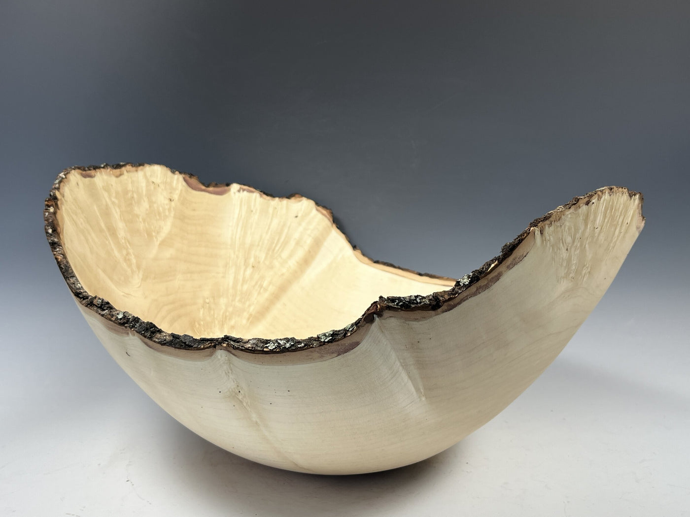 Natural Edge Maple Burl Bowl