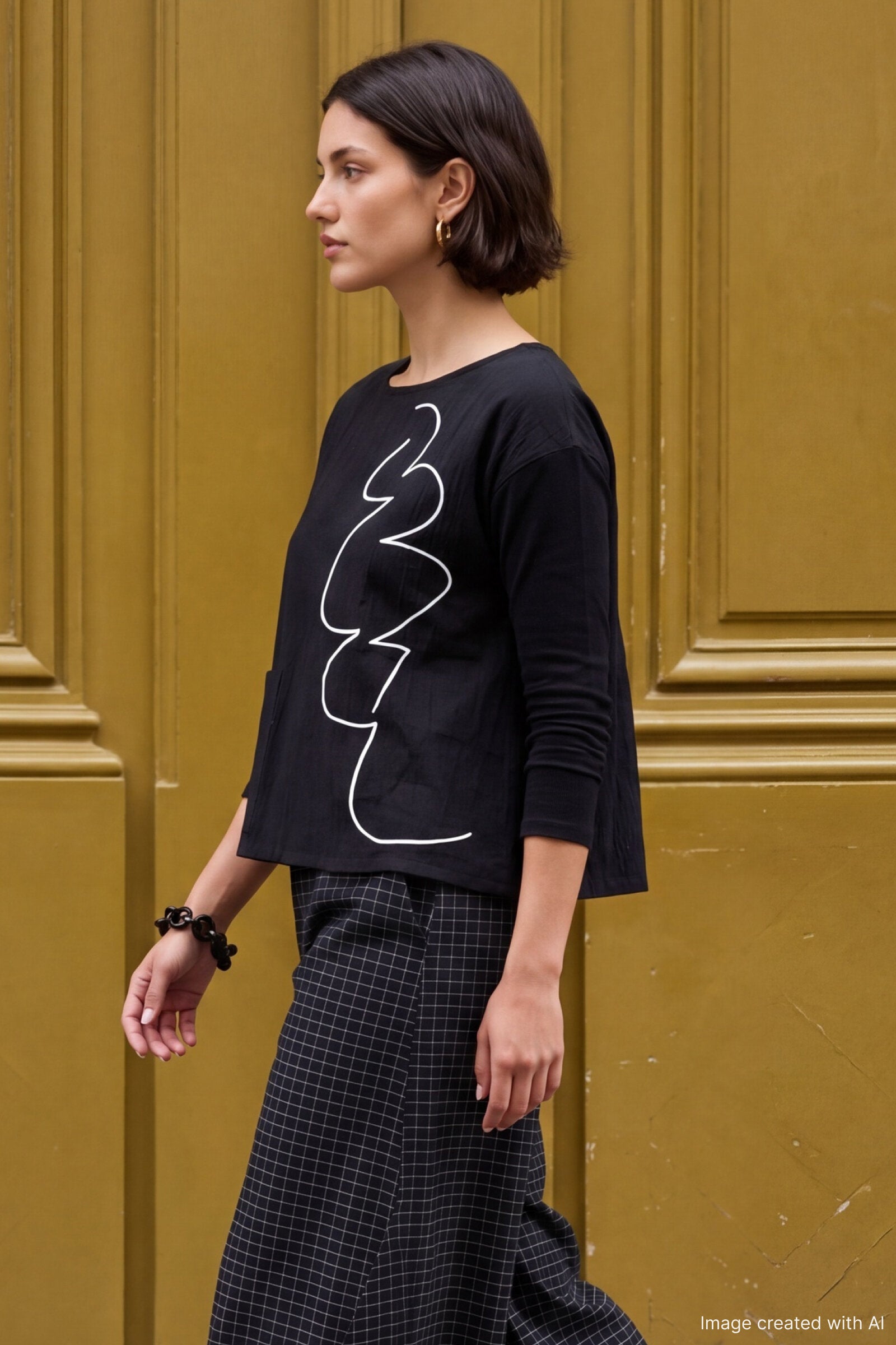 Crinkle Mix Ionic Top