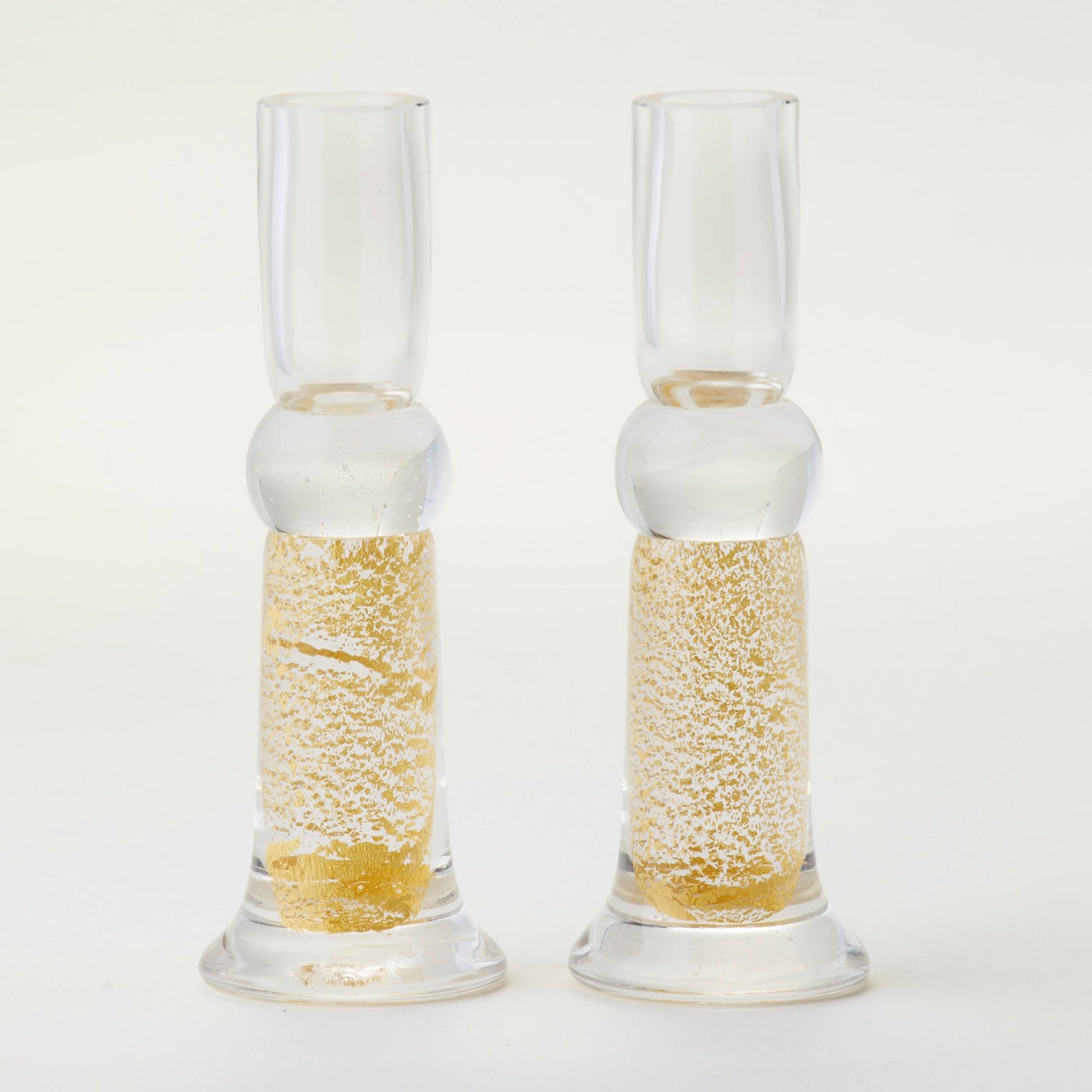 Gold Candlestick Set