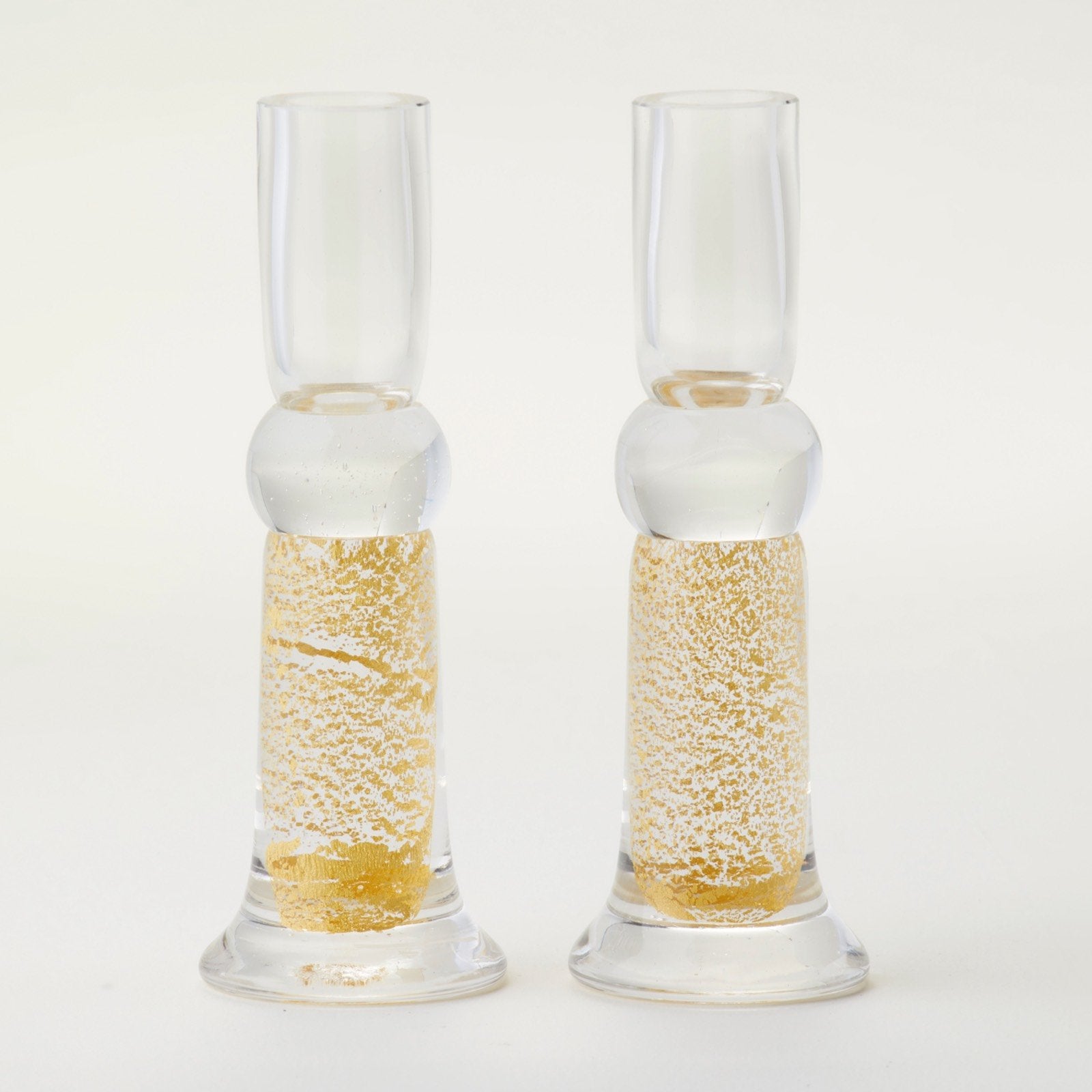 Gold Candlestick Set