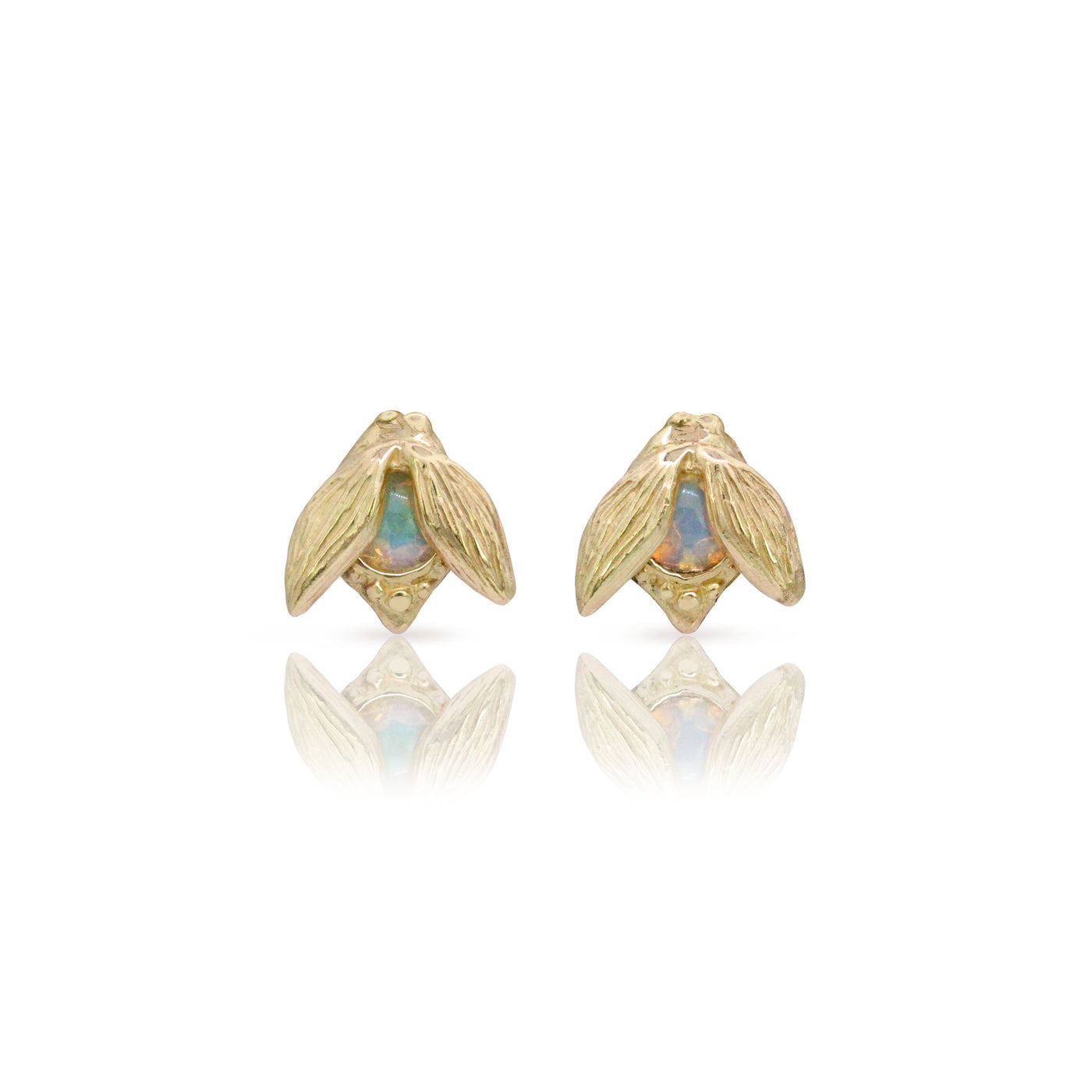Alida Opal Bug Stud Earrings