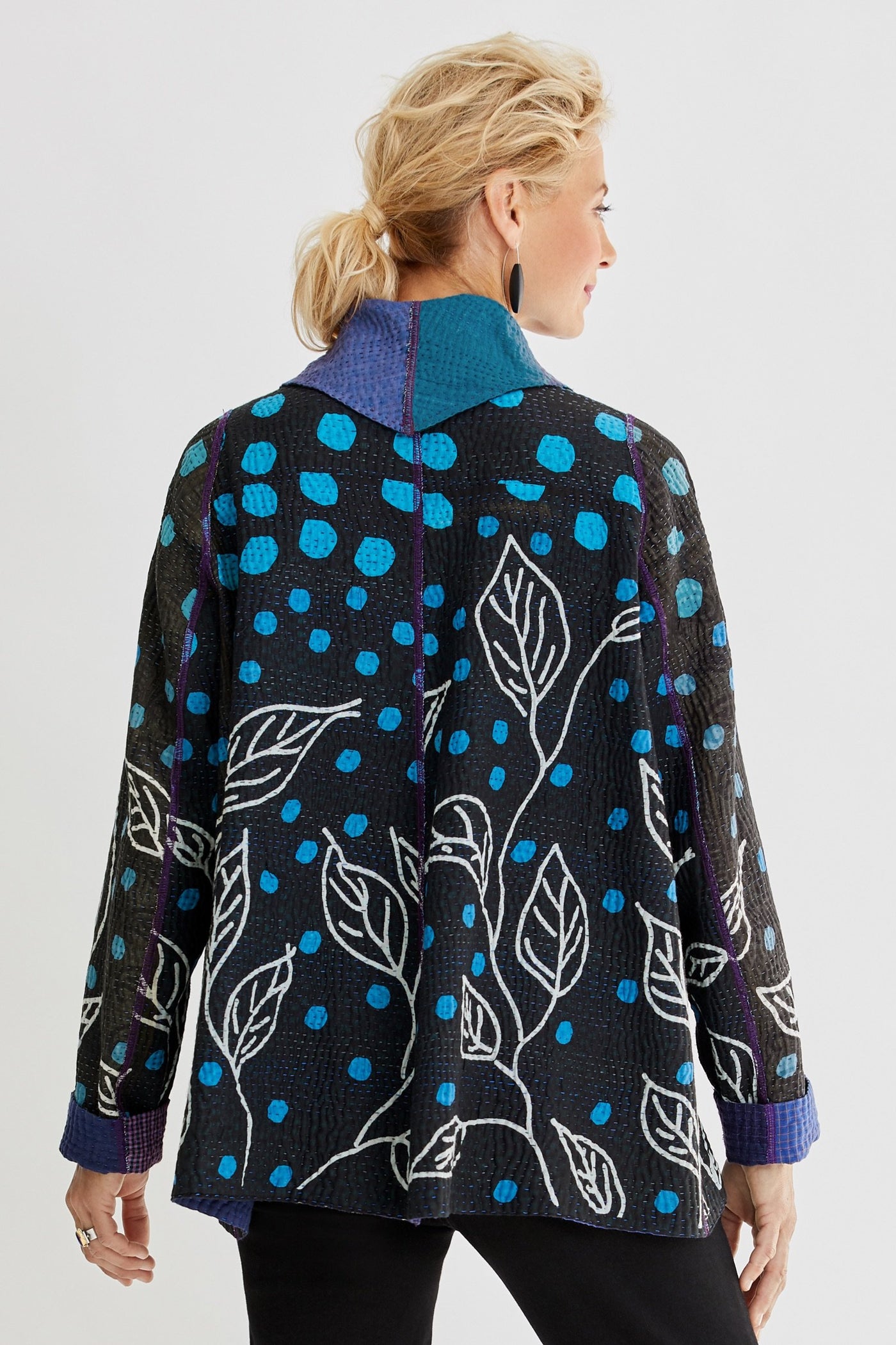 delphinium, side 2, back view
