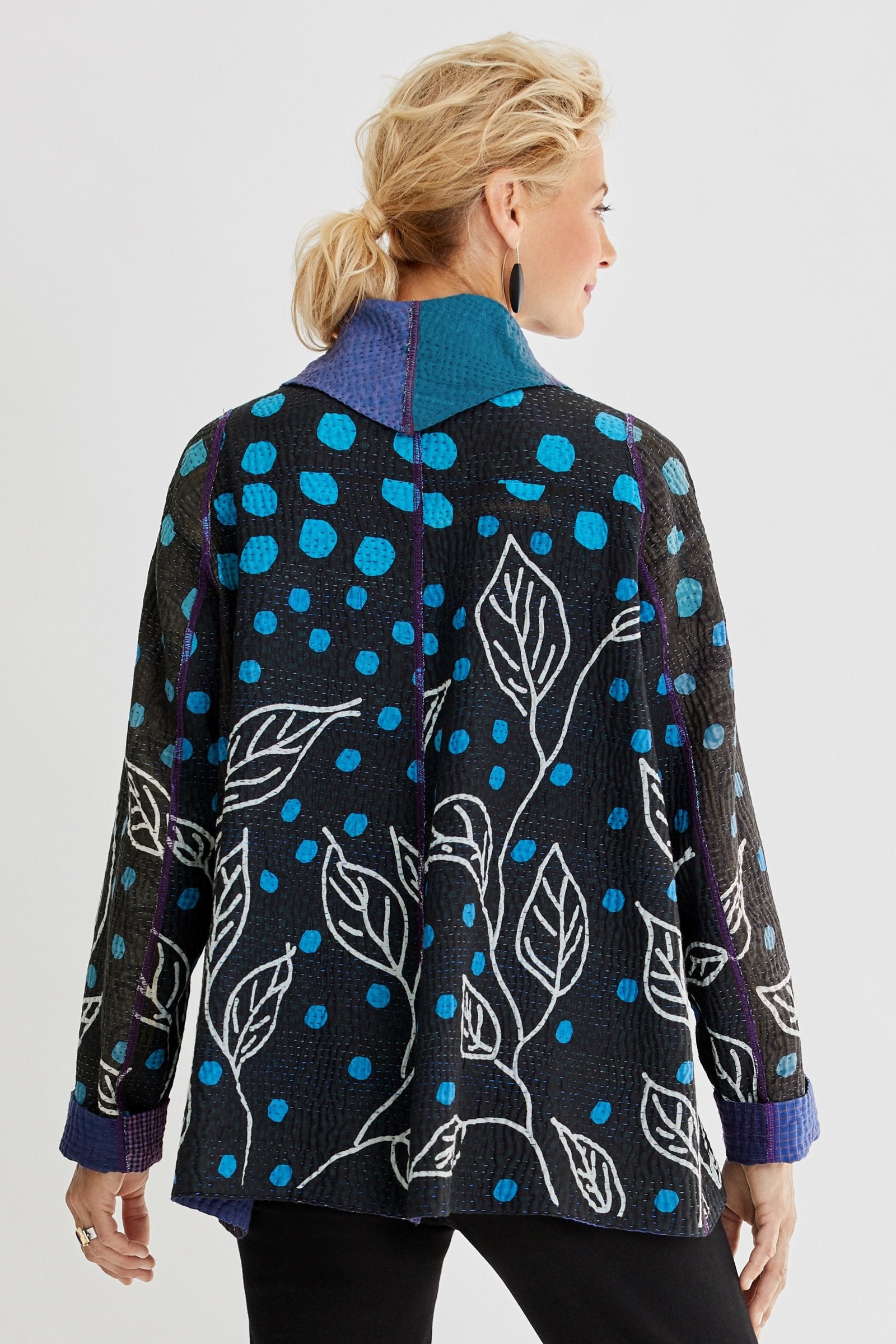 delphinium, side 2, back view