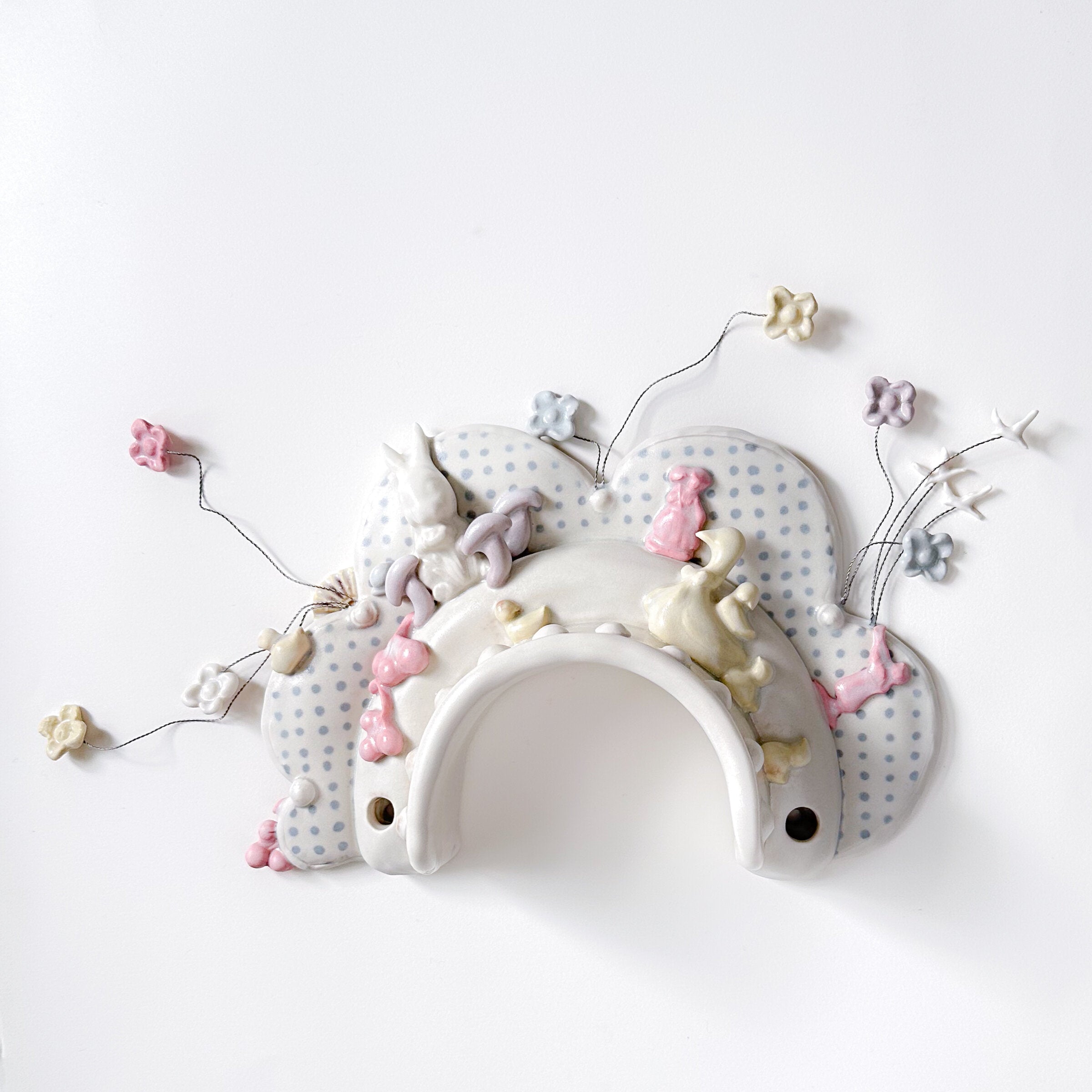 Polka Dot Paradise Wall Sculpture