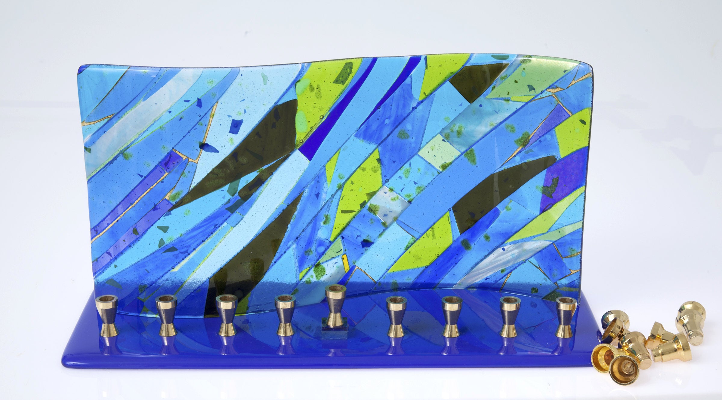 Sea Wave Menorah