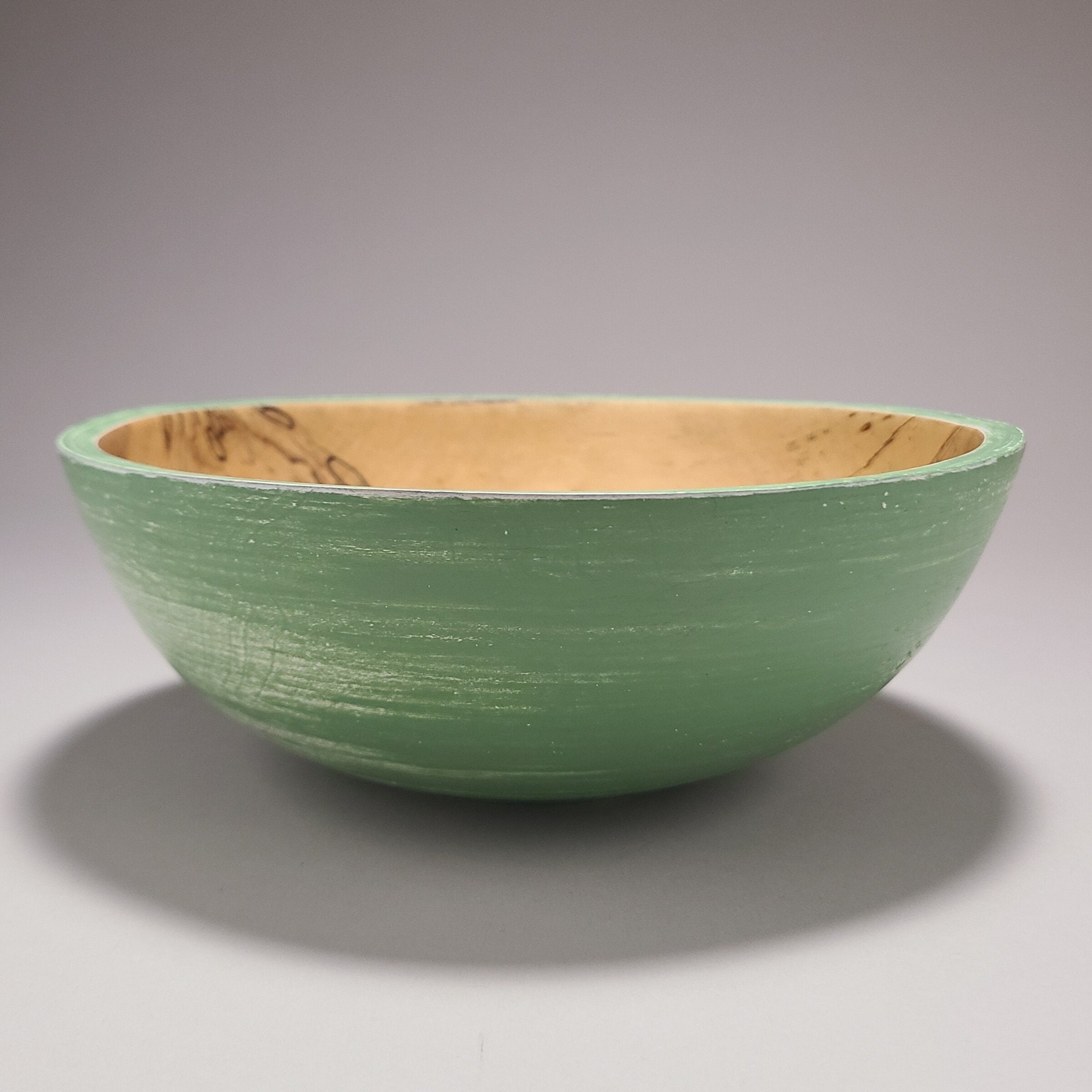 Spalted Green Maple Bowl