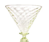 Pale Lime Green Goblets