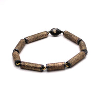 Gold Dust Tube Bracelet