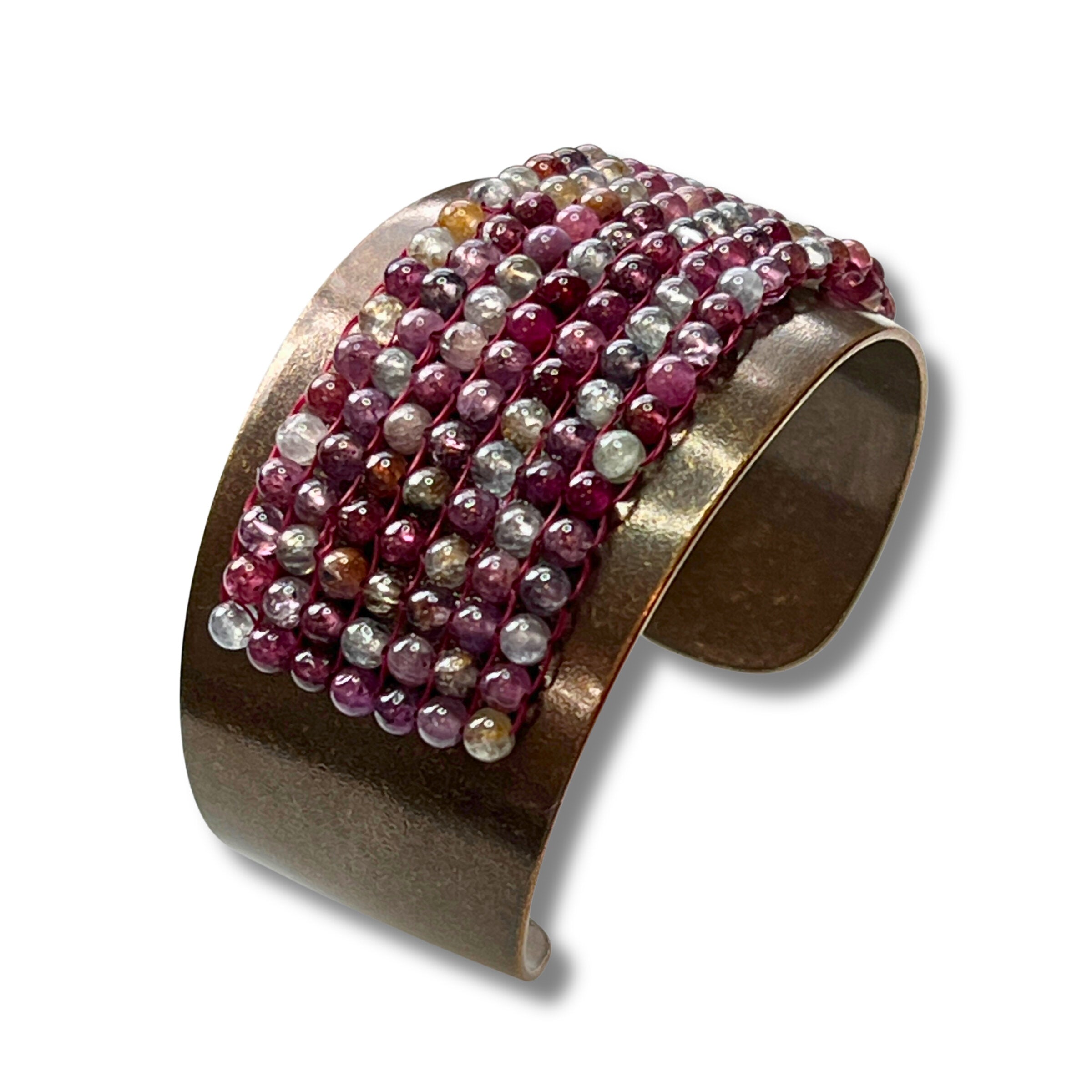 Banded Ruby Cuff