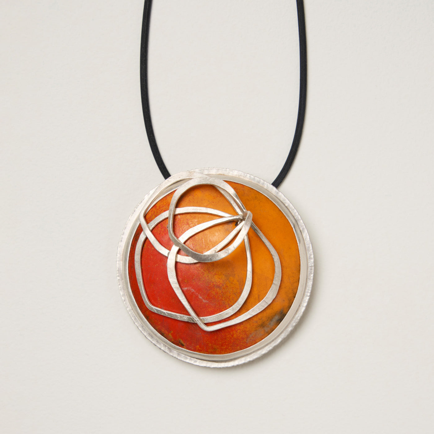 Sunset Petal Brooch & Pendant