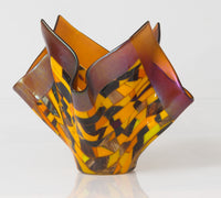 Striped Autumn Vessel