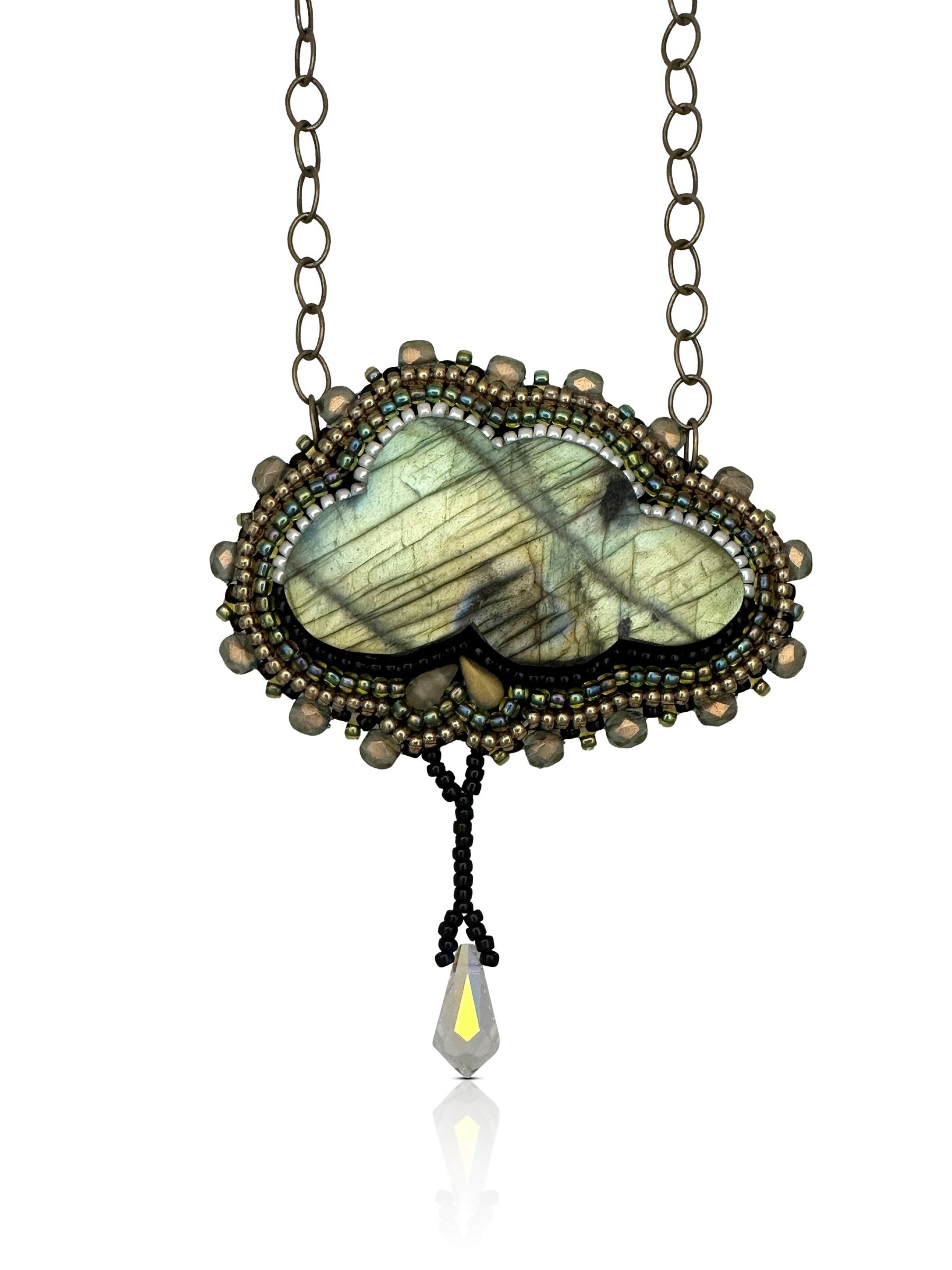 Labradorite Cloud Pendant No. 5