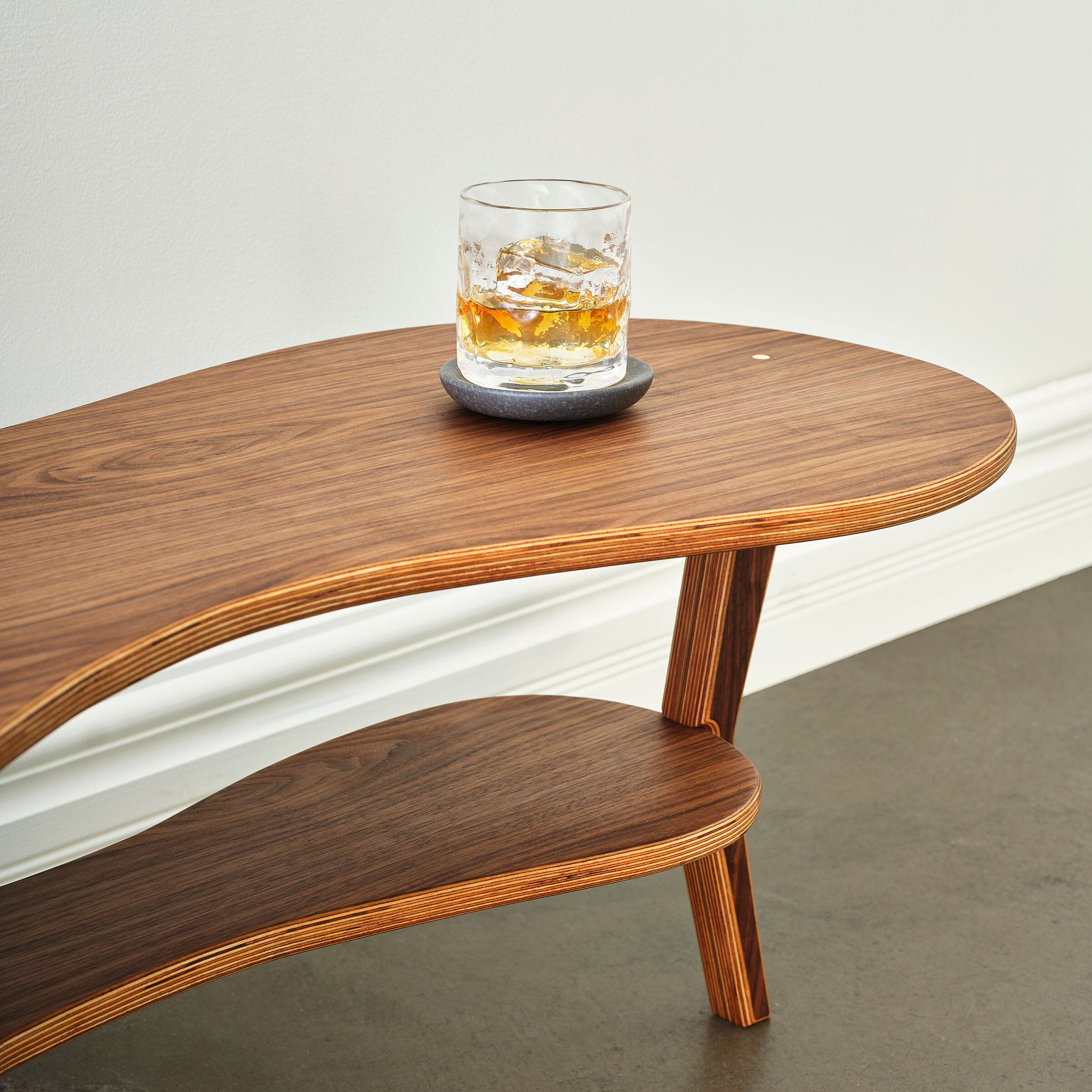 Mid-Century Modern Organic Cocktail Table