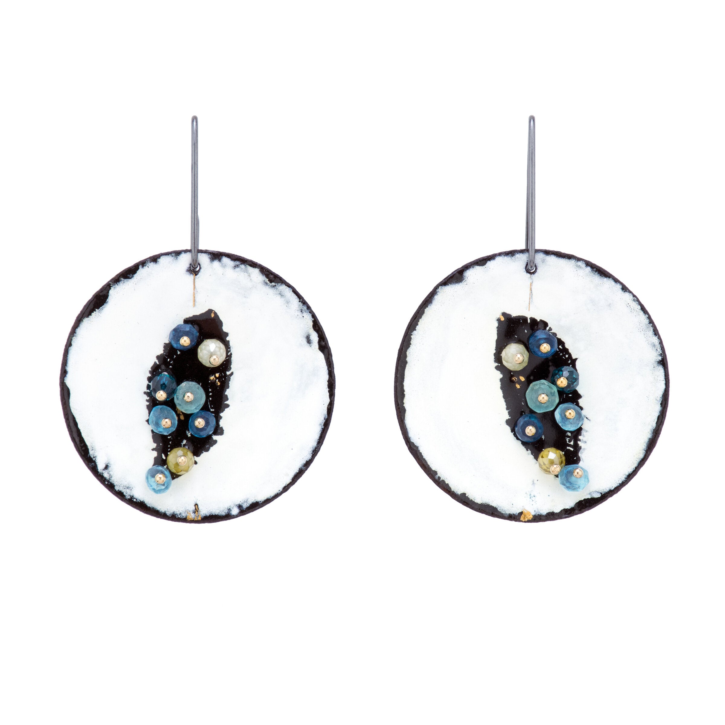 Blue Gem Astra Earrings