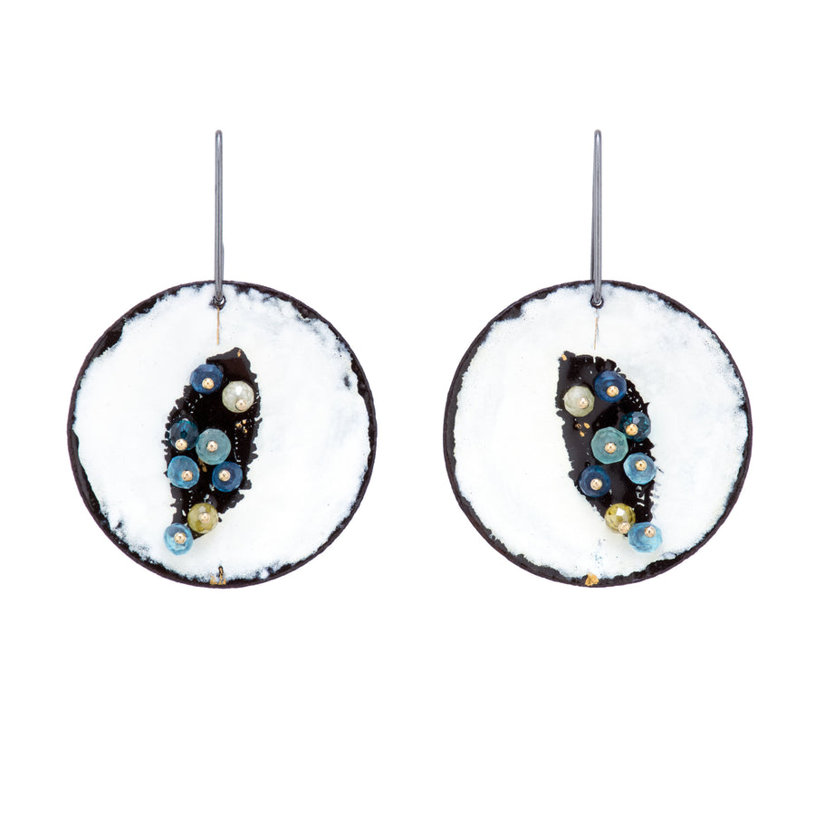 Blue Gem Astra Earrings