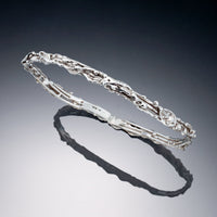 Leaf and Vine Bangle Bracelet | Photo by Ralph Gabriner