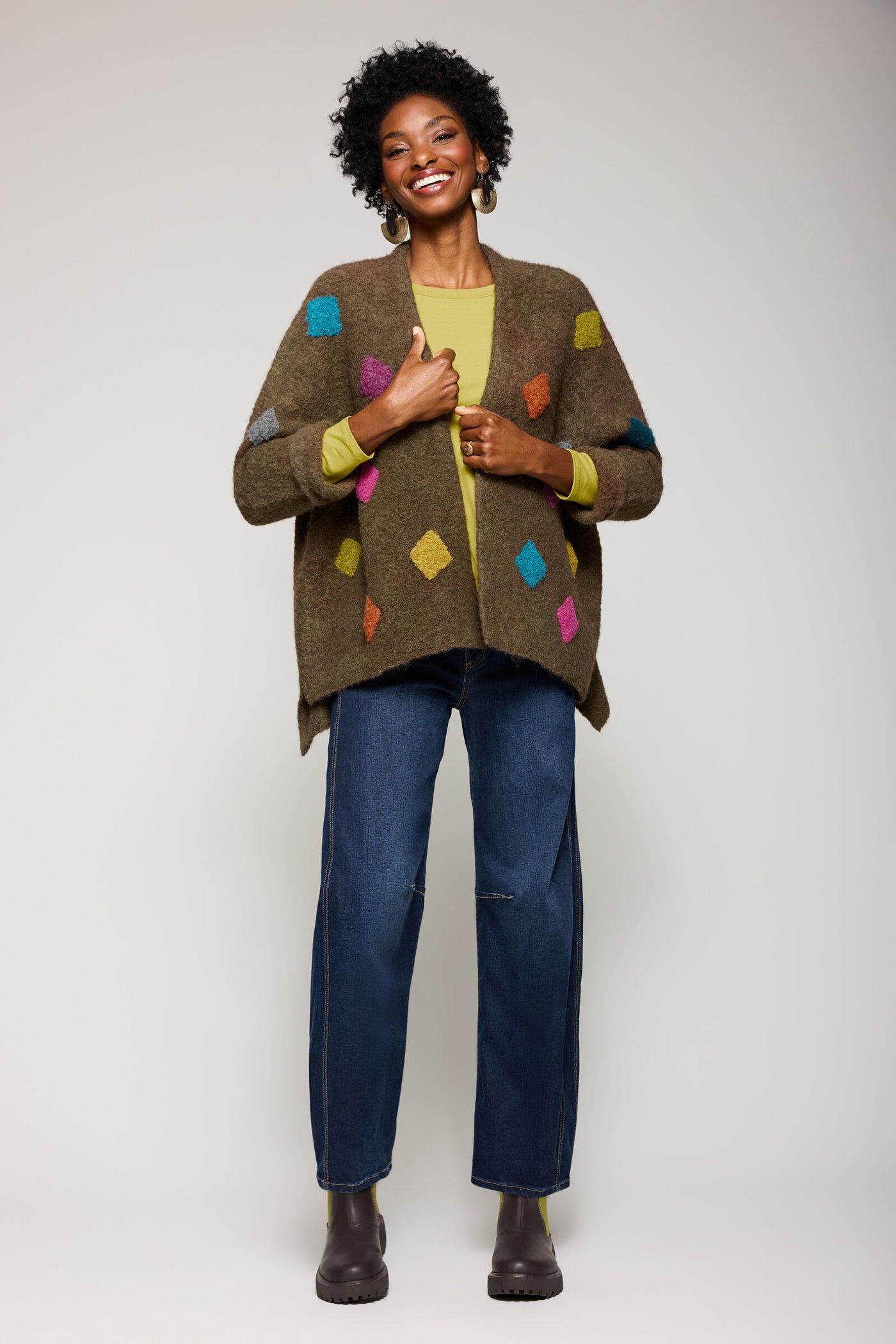 Alpaca Flock Cardigan