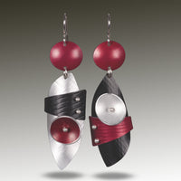 Izoni red silver blk