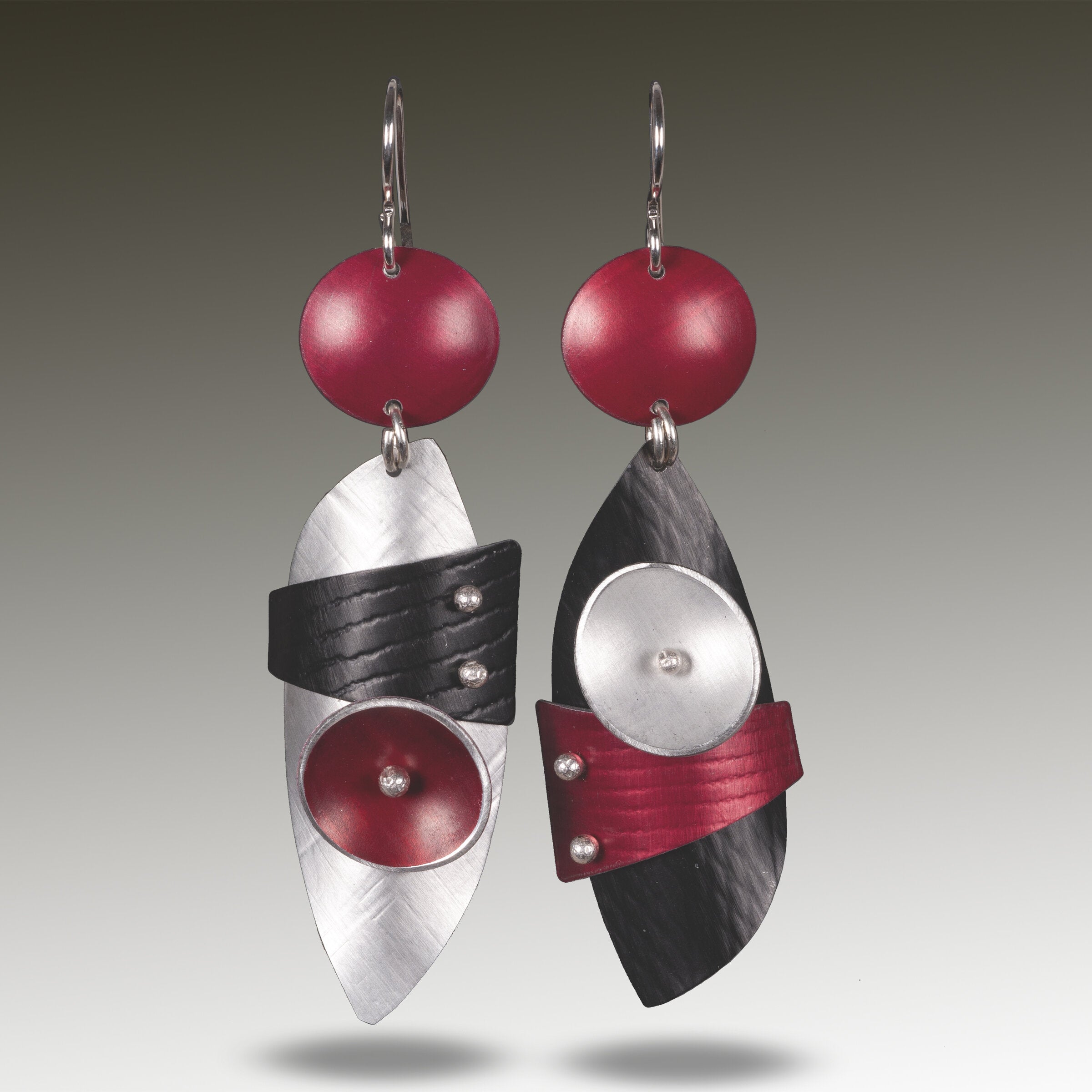 Izoni red silver blk