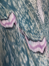 Lavender Lagoon Fluted Sconce