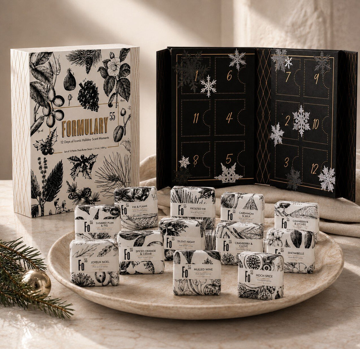 Petite Shea Butter Soap Advent Calendar