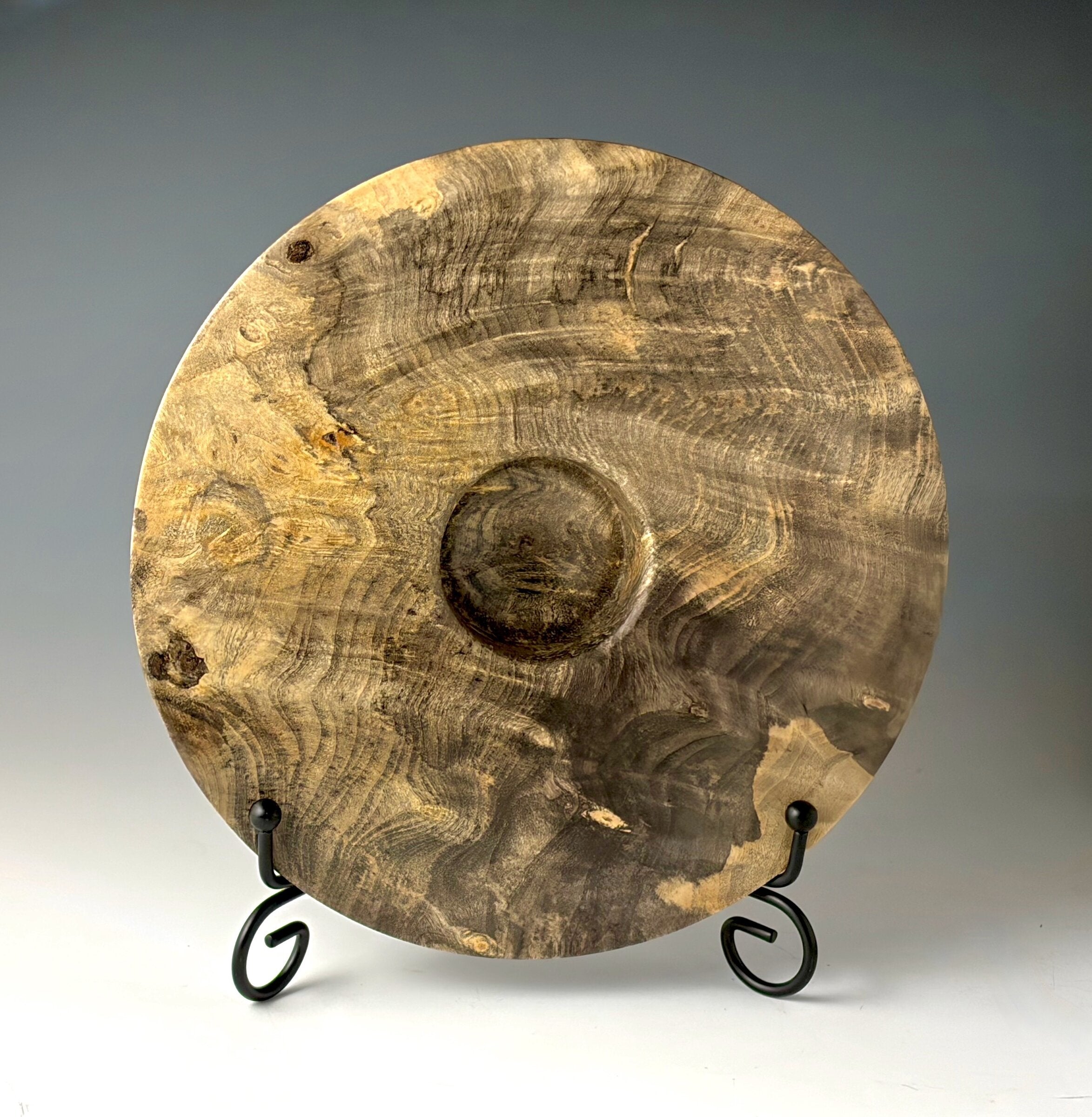 Ickebana Turned from Buckeye Burl