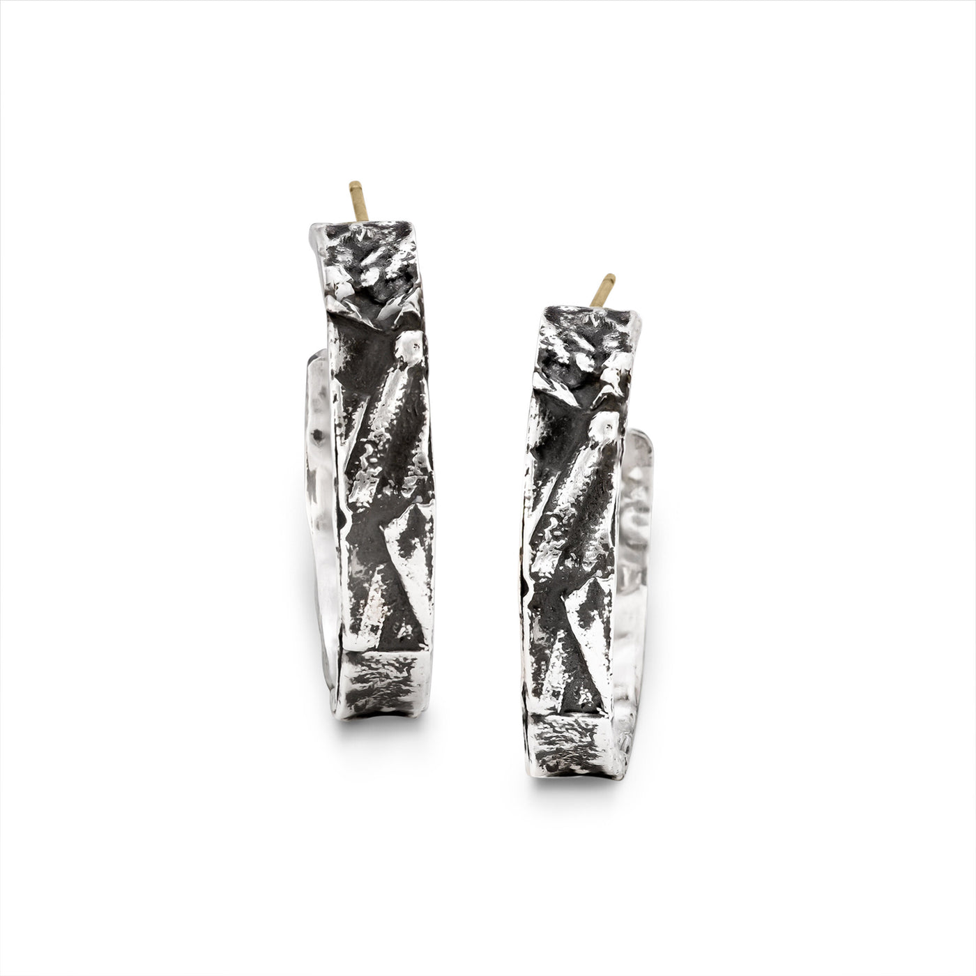 Textural Hoop Earrings